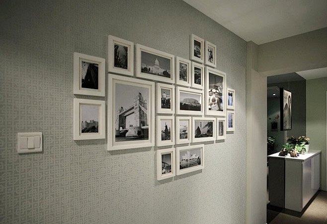 DIY生活照片墙设计 打造时尚温馨空间 ...