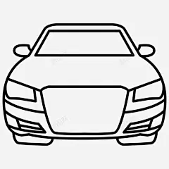 a5奥迪汽车图标 页面网页 平面电商 创意素材