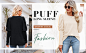 puff long sleeve shirts dressy casual
