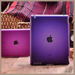 手绘超薄ipad保护壳苹果平板电脑ipad2背壳ipad3后盖ipad4保护套
