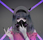 Jabami Yumeko, Aoi Ogata : " kitty "