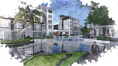 兆信.北海金悦湾，AOBO景观2018作品