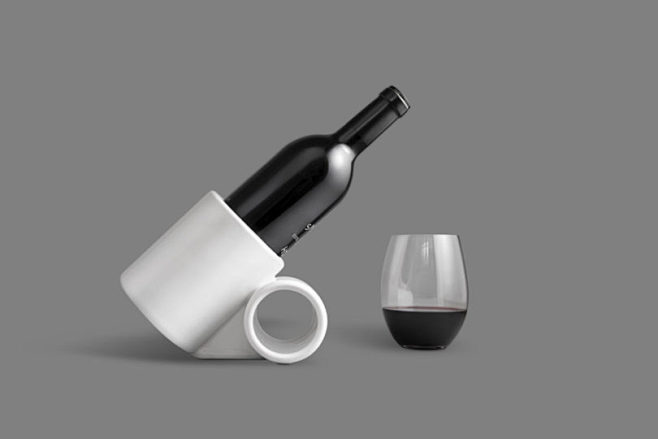 3D打印的佳能葡萄酒倾斜酒杯~
全球最好...