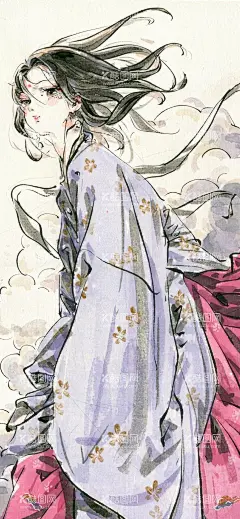 动漫女性人物水彩画  - 源文件下载【酷图网】动漫女性,人物水彩画,动漫人物,动漫,卡通画,人物画,卡通角色,水彩画,艺术画,绘画,美女画像,美女