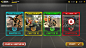 game UI/UX shooting pubg design modern game design  FPS real shooting game War