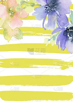 贺卡与水彩花手工制作