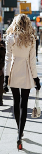 Trench Coat: Romwe, Bag: Chanel, Heels: Christian, Louboutin