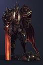 Death Knight Azrael_B2, Ui Joo Moon : This is Blade 2 company work 
BOSS character is  Azrael so This is an Unreal 4 project
