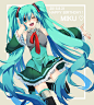 miku~  8th（可放大）  #初音# #二次元#