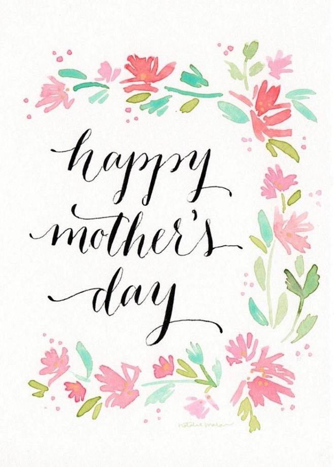 Happy Mother's Day！
...