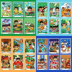 二十四节气插画合集｜一年四季的温柔瞬间 - 小红书
