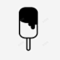冰棒巧克力酱冰淇淋棒图标 设计图片 免费下载 页面网页 平面电商 创意素材