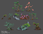 Plants and trees, Angi Pauly Llobet : Some experiments of plants and trees. I had quite a bit of fun