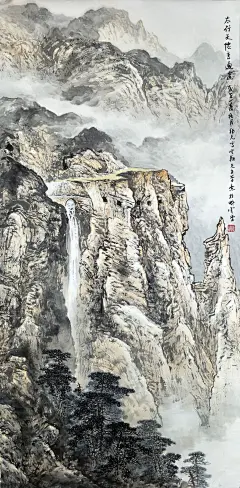 著名山水画家——关福元作品欣赏_中国画研究院