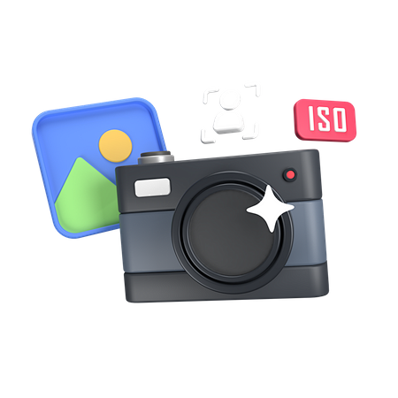 Photography 3D Icon