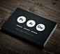 Super Flat Corporate Business Card