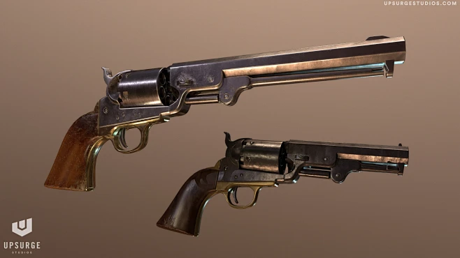 Colt Percussion Revolvers, Benjamin Roach [Upsurge Studios] : An 1851 ...