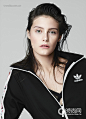 ADIDAS ORIGINALS x TOPSHOP系列模特大片