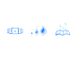 Icons for Creating a Droplet