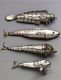 silver fish pendants