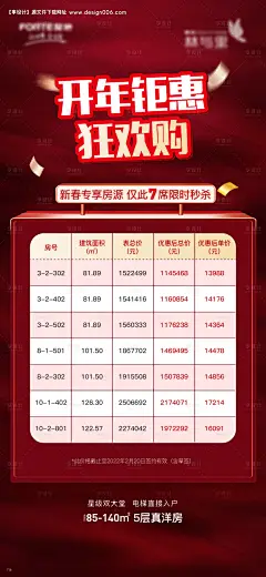 源文件下载【地产特惠房源海报】编号：84410013710529010