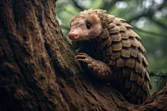 保护野生动物一级保护动物穿山甲