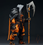 Orange Axe