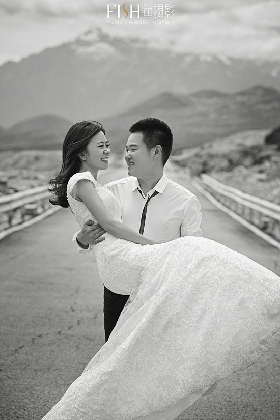 #鱼摄影婚纱艺术##旅拍##康定 新都桥...