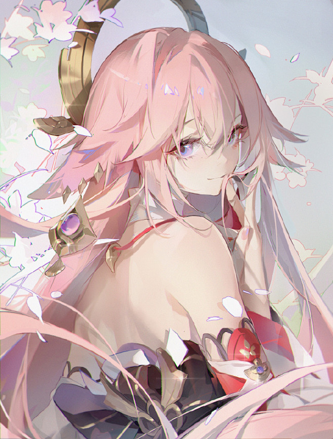 #八重神子# 原神超话 过程已上传小破...