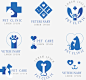 动物医疗logo图标高清素材 logo 创意 动物医院 宠物 宠物医院 精美 免抠png 设计图片 免费下载