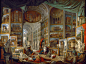 Giovanni Paolo Panini -- Gallery of the views of ancient Rome