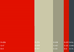 CztAaron采集到13--文本排版素材--设计色彩