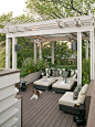 Painted deck/pergola??: