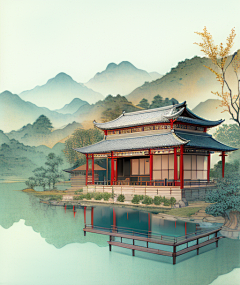 大寒来啦采集到国画