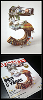 创意杂志封面设计集锦(3)-设计之家