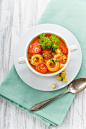 Tomato soup with noodles by 