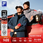 黄景瑜同款│FILA斐乐男女冲锋衣鹅绒三合一24冬新户外两件套外套-tmall.com天猫