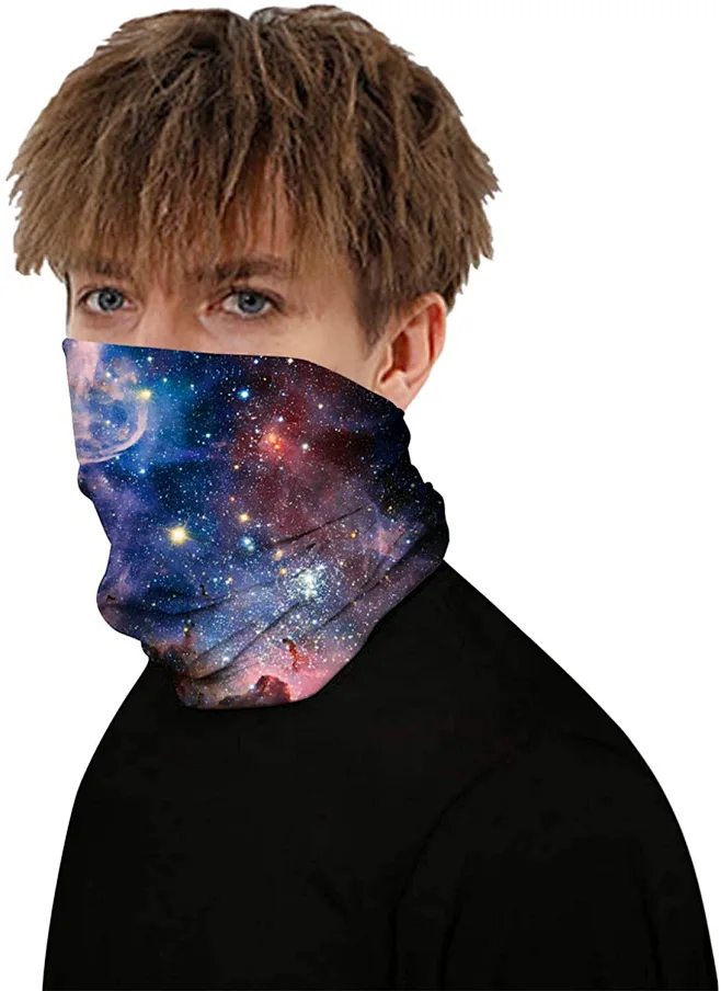 Amazon.com: SAMEFAR Unisex Seamless Bandana for Rave Face Bandana Dust ...