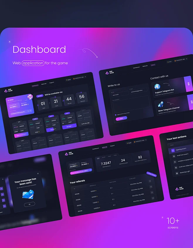 app blockchain BNB crypto dapp Interface nft UI web3 Website-花瓣网