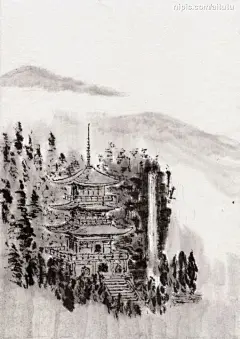 【古图专帖】——『手绘系列』——风景、楼阁、宫殿等各种场景_古风图片吧_百度贴吧