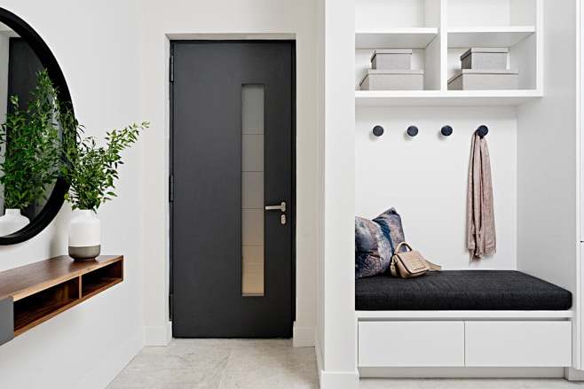 16 Cozy Modern Entry...