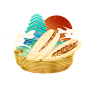 千库网_国潮美食肉夹馍_元素编号12780649