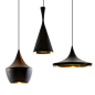 英国Tom Dixon Beat Light Series Suspension Lamp 黑泽 吊灯