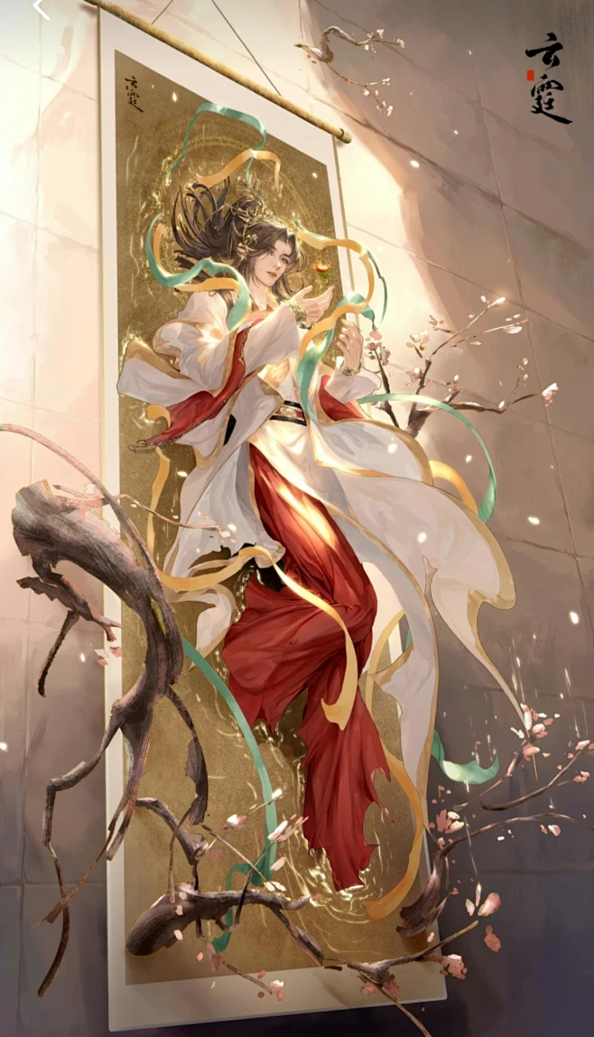 天官赐福-花瓣网