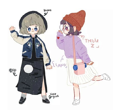 #手帐素材插画手绘##简笔画#放假啦，送...