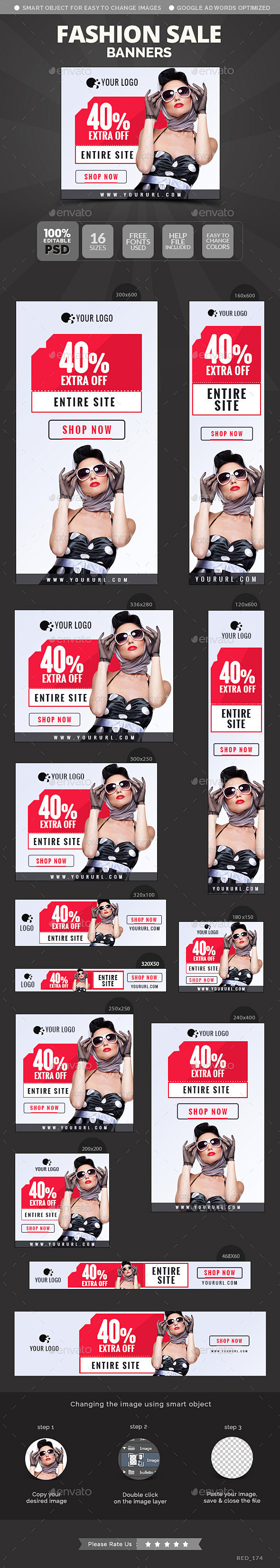 Fashion Sale Banners...