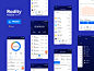 整套数字货币金融app ui Radity .sketch素材下载 - 豆皮儿UI