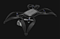 PLAGA Drone : PLAGA Drone is a modern, multipurpose drone design, fashioned with four propeller engines. External styrofoam cover protects its internal circuits and rotors. Inspired by the contemporary design and technological trends, our drone is dark, s
