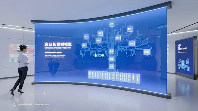 某数字科技企业·展厅设计｜作品分享