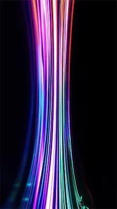 北极光 极光 手机壁纸 苹果手机 壁纸 桌面 背景neon-flow-49